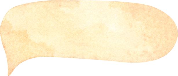 Speech Bubble Watercolor Illustration